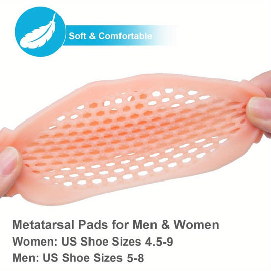 6pcs Silicone Gel Foot Cushion Insoles Prevent Corn Callus Blisters Foot Care
