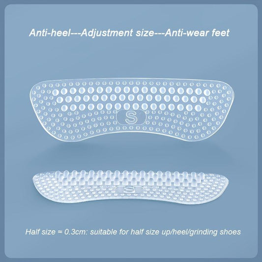 Silicone Heel Stickers Heels Grips Anti Slip Cushions Foot Care
