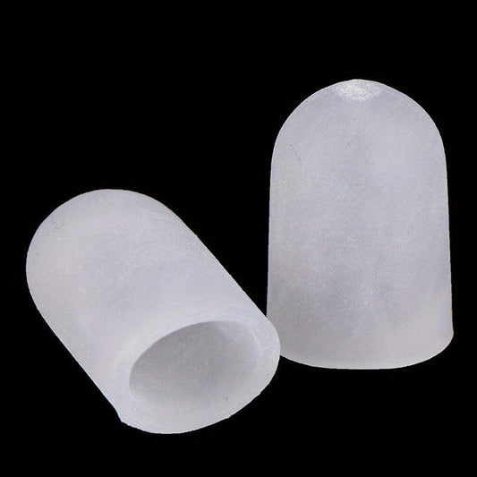 2pcs Silicone Gel Little Toe Tube Blisters Corrector Pinkie Protector