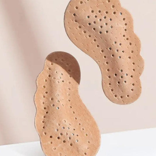 Leather Forefoot Pads Non Slip Inserts for Women's Shoes