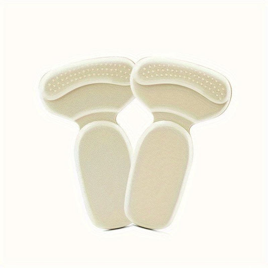 2pcs Anti-friction Foot Memory Foam Heel Pad for Men's & Women's Shoes