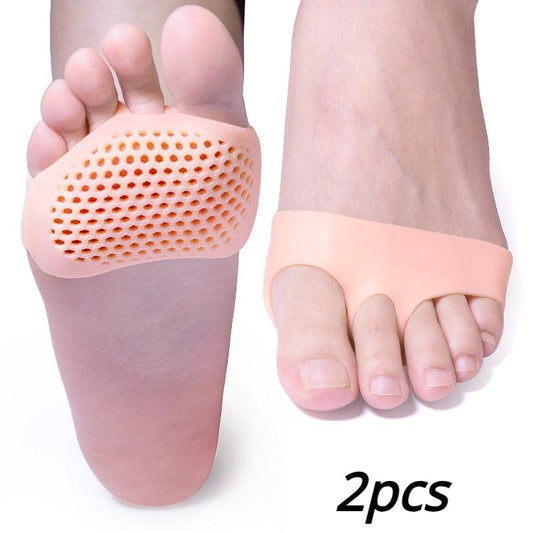 3pcs Women's Silicone Forefoot Pad Non-slip Foot Protection for High Heels
