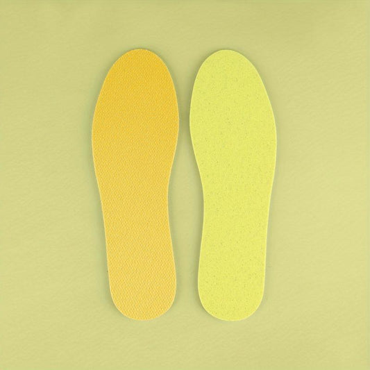 Ultra Thin Leather Insoles Soft Sole Non-Slip Breathable Odor-Resistant