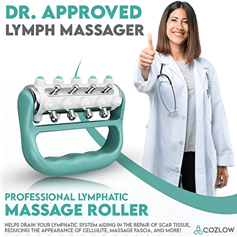 Lymphatic Drainage Massager Scar Tissue Tool Thighs Butt Legs Back Body