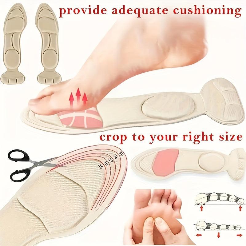 Memory Foam Insoles for High Heels Women Non Slip Arch Support Insoles