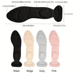 Memory Foam Insoles for High Heels Women Non Slip Arch Support Insoles