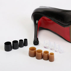 12pcs High Heel Protectors Stiletto Covers Antislip Silicone Heel Stoppers