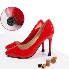 12pcs High Heel Protectors Stiletto Covers Antislip Silicone Heel Stoppers