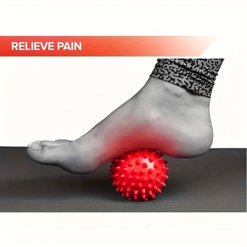 3pcs Spiky Massage Balls for Feet Back Hands Muscles Spiked Massager Rollers
