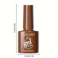 Autumn & Winter Gel Nail Polish Set 9 Colors Soak Off Alcohol Glossy Finish