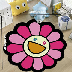 Baby Play Mats Round Crawling Padded Infant Carpet Kids Room Floor