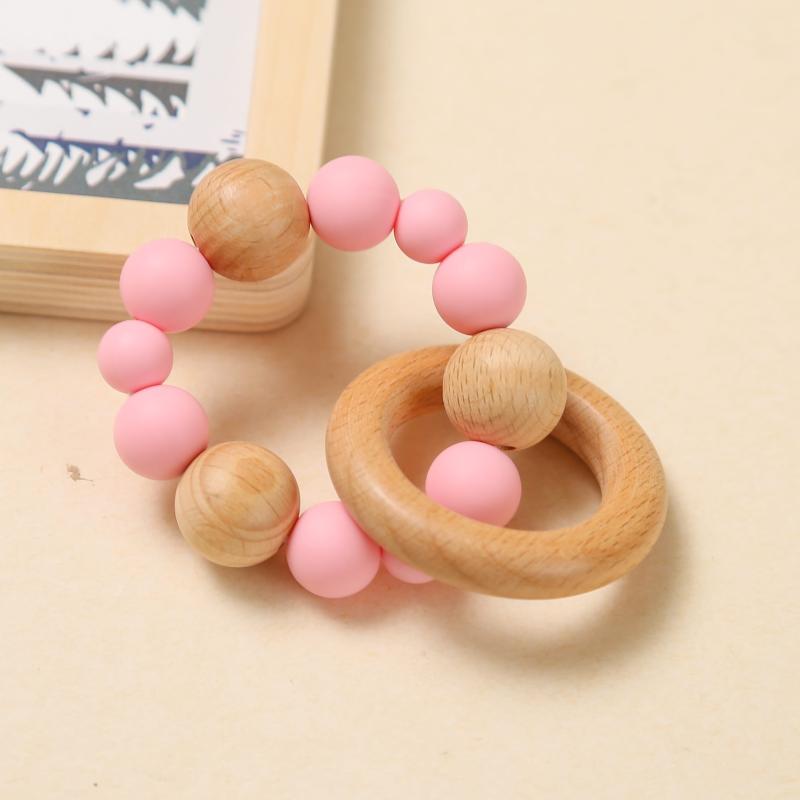 Aby Pink Teether Chewable Toy