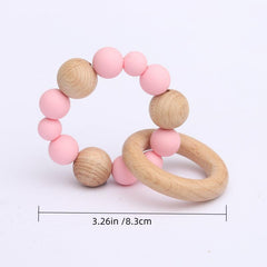 Aby Pink Teether Chewable Toy