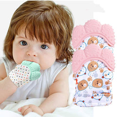 Silicone Baby Handle Toothpaste Soften Ring Belly Toothbrush