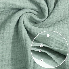 5pcs Soft Cotton Gauze Baby Towels for Newborns & Infants' Bath