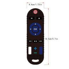 Baby Silicone Remote Control Teether Baby Anti eating Hand Molar Stick