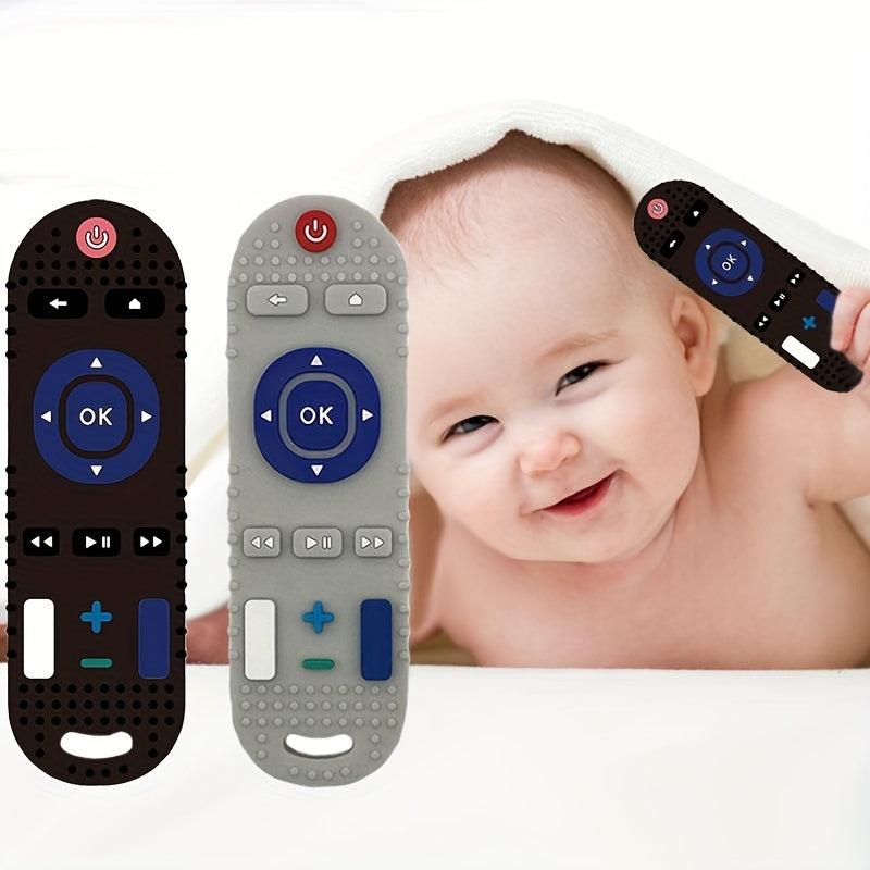 Baby Silicone Remote Control Teether Baby Anti eating Hand Molar Stick