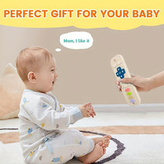 Remote Control Shape Baby Teething Toys for Babies 6-24 Months