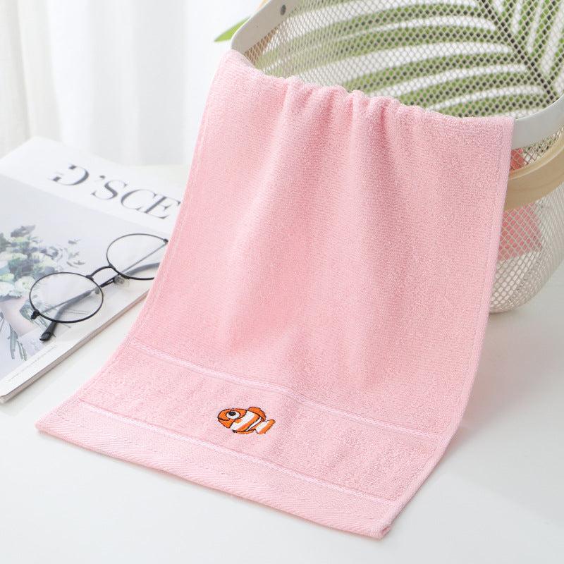 Baby Cotton Towel 23x11x46cm Soft Cartoon Design