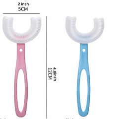 Soft Silicone Toothbrush for Cleaner Smiles - 2 Pack