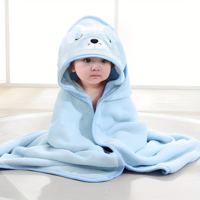 Children's Cartoon Bath Towel & Blanket - Soft & Absorbent