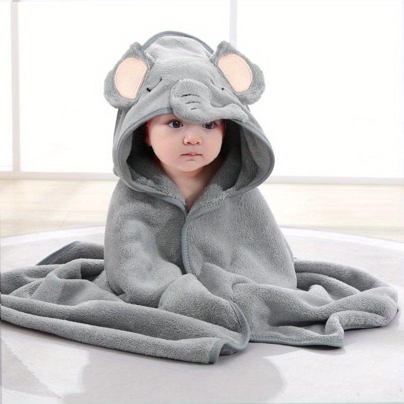 Children's Cartoon Bath Towel & Blanket - Soft & Absorbent