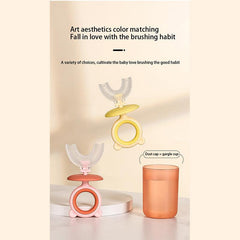 Soft & Safe Toothbrush for Kids U, Ages 2-6