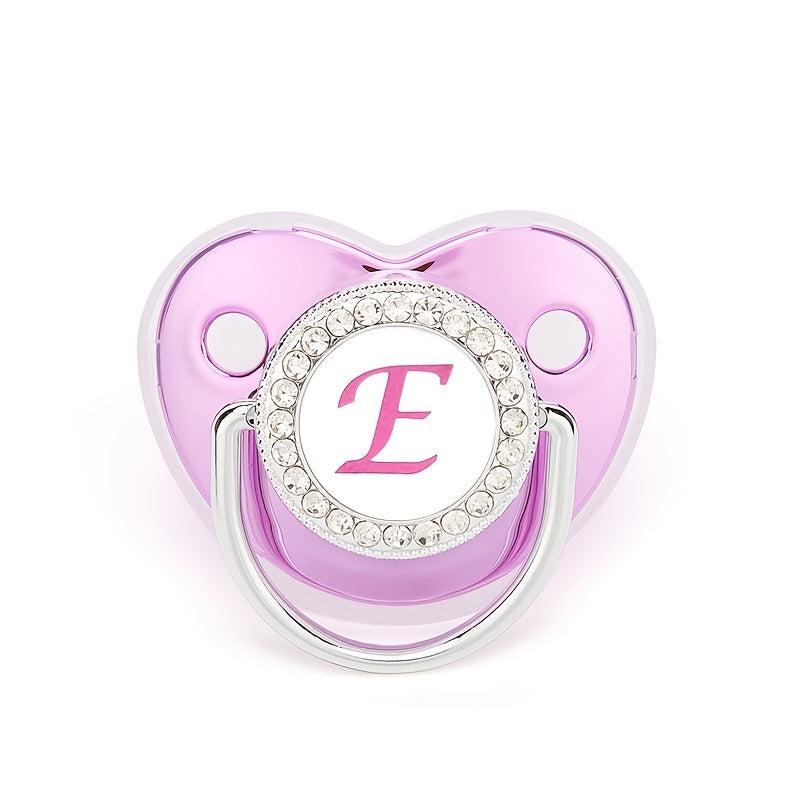 Hot Sell Single Metal Purple English Letter Baby Toy