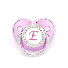 Hot Sell Single Metal Purple English Letter Baby Toy