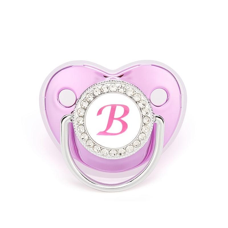 Hot Sell Single Metal Purple English Letter Baby Toy