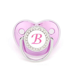 Hot Sell Single Metal Purple English Letter Baby Toy