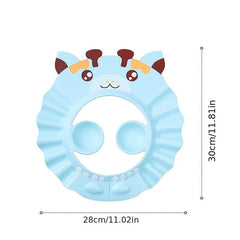 Adjustable Wash Cap for Kids Baths - Protect Your Baby's Ears