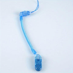 Retractable Baby Pacifier Clip Anti-drop Chain Silicone Holder Teether Chain