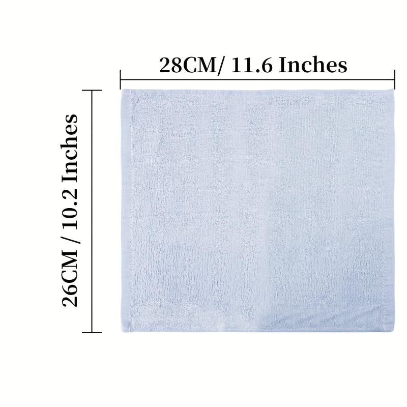 6-Pack Bamboo Fiber Baby Towels for Kids