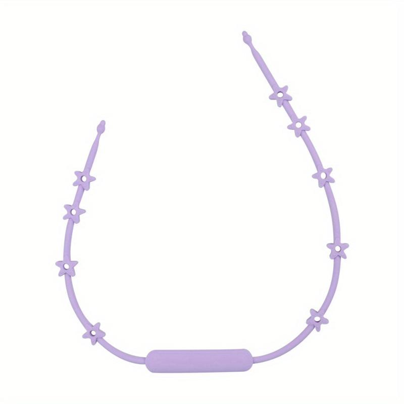 Stretchable Silicone Pacifier Chain for Baby Bottles Teethers
