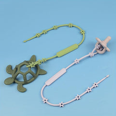 Stretchable Silicone Pacifier Chain for Baby Bottles Teethers