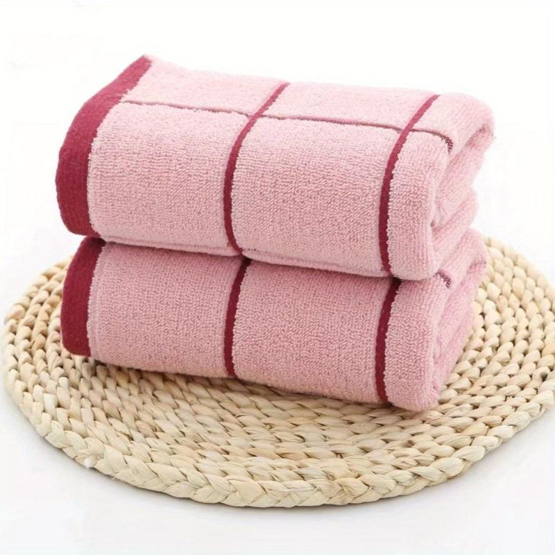 Soft Cotton Baby Bath Towel Solid Color
