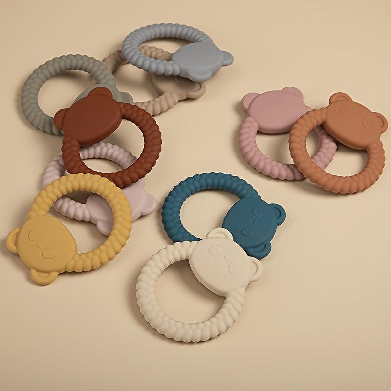 Panda Teether for Babies BPA Silicone Teething Toys Boys & Girls