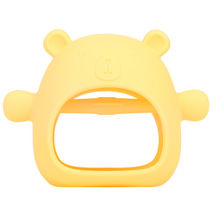 Bear BPA Silicone Mitten Teether For Infants 3 Months
