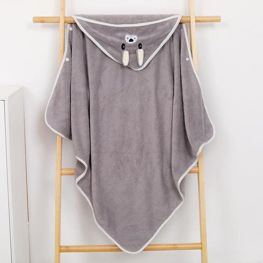Newborn Baby Bath Towel Coral Velvet Blanket