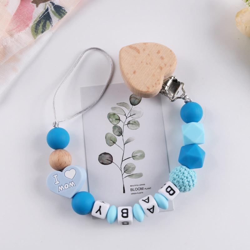Baby Silicone Daisy Pacifier Chain Anti-drop Chain