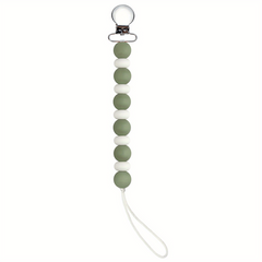 Baby Silicone Pacifier Chain Clip Teether Anti-drop Stainless Steel
