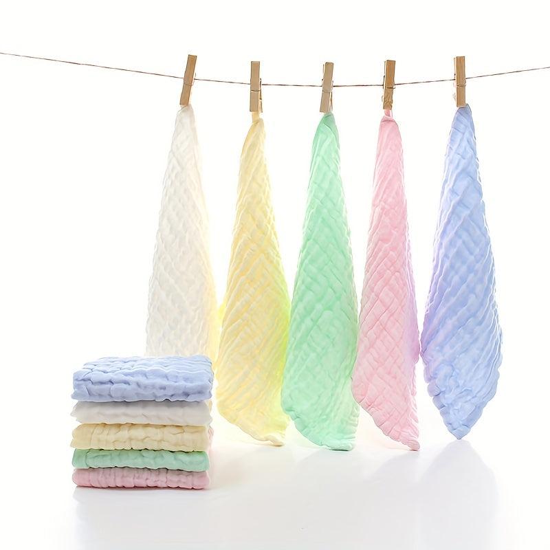 Soft 6-Layer Gauze Cotton Newborn Bath Towel & Baby Shower