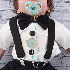 Crown Baby Pacifier for Little One's First Milestone