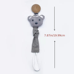 Secure Pacifier Chain & Teether Clip for Baby