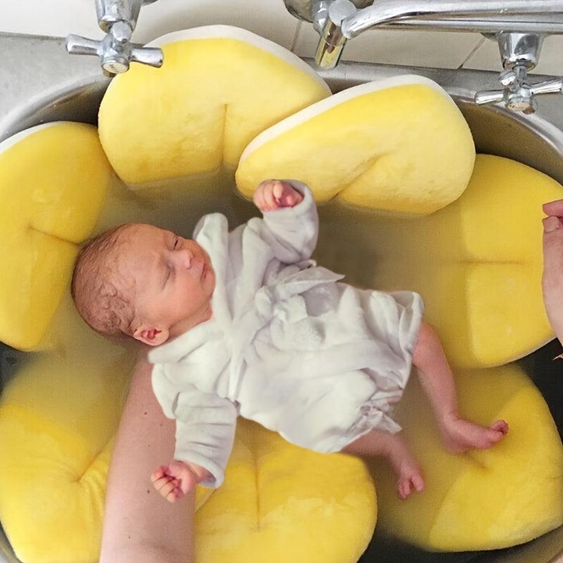 Sunflower Bath Mat for Babies, Non-Slip and Soft, Cartoon Design