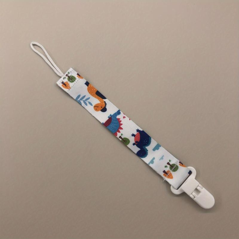 Baby Pacifier Clip Chain Ribbon Holder Anti-drop Strap Feeding Gift