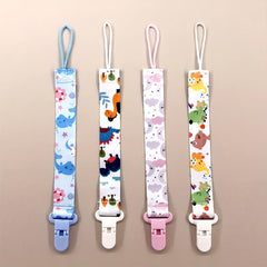 Baby Pacifier Clip Chain Ribbon Holder Anti-drop Strap Feeding Gift