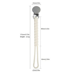 Silicone Pacifier Clips & Strap Clips for Boys & Girls