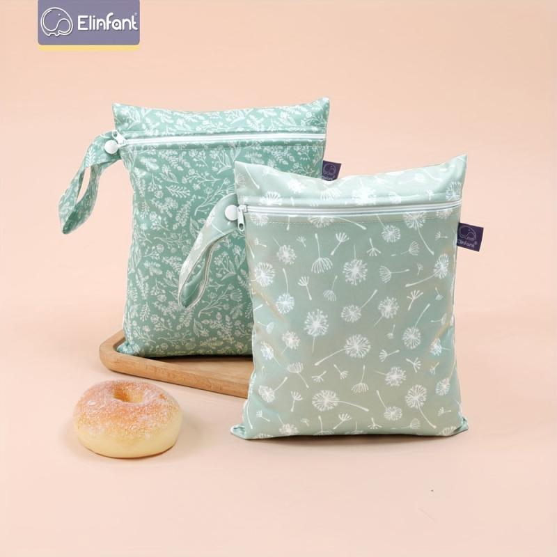 Elinfant 2pcs Set Waterproof Diaper Bag For Baby